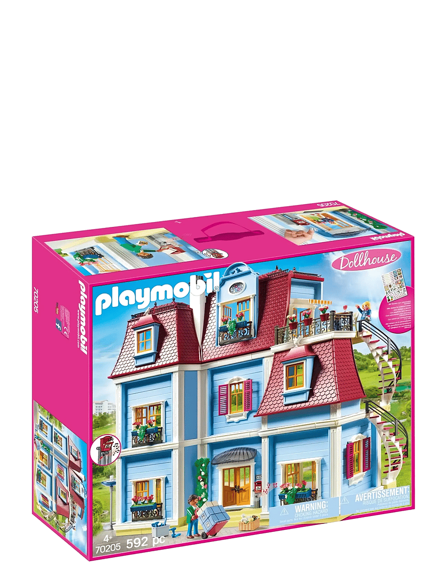 PLAYMOBIL - Large Dollhouse - playmobil dollhouse - multicolored - 1
