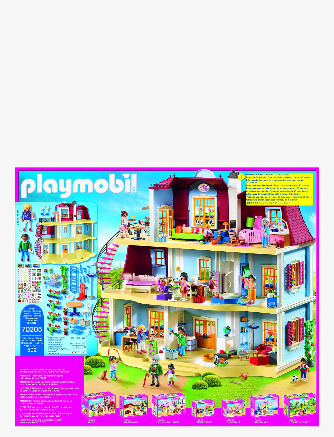 PLAYMOBIL - PLAYMOBIL Dollhouse Mit store dukkehus - 70205 - playmobil dollhouse - multicolored - 2