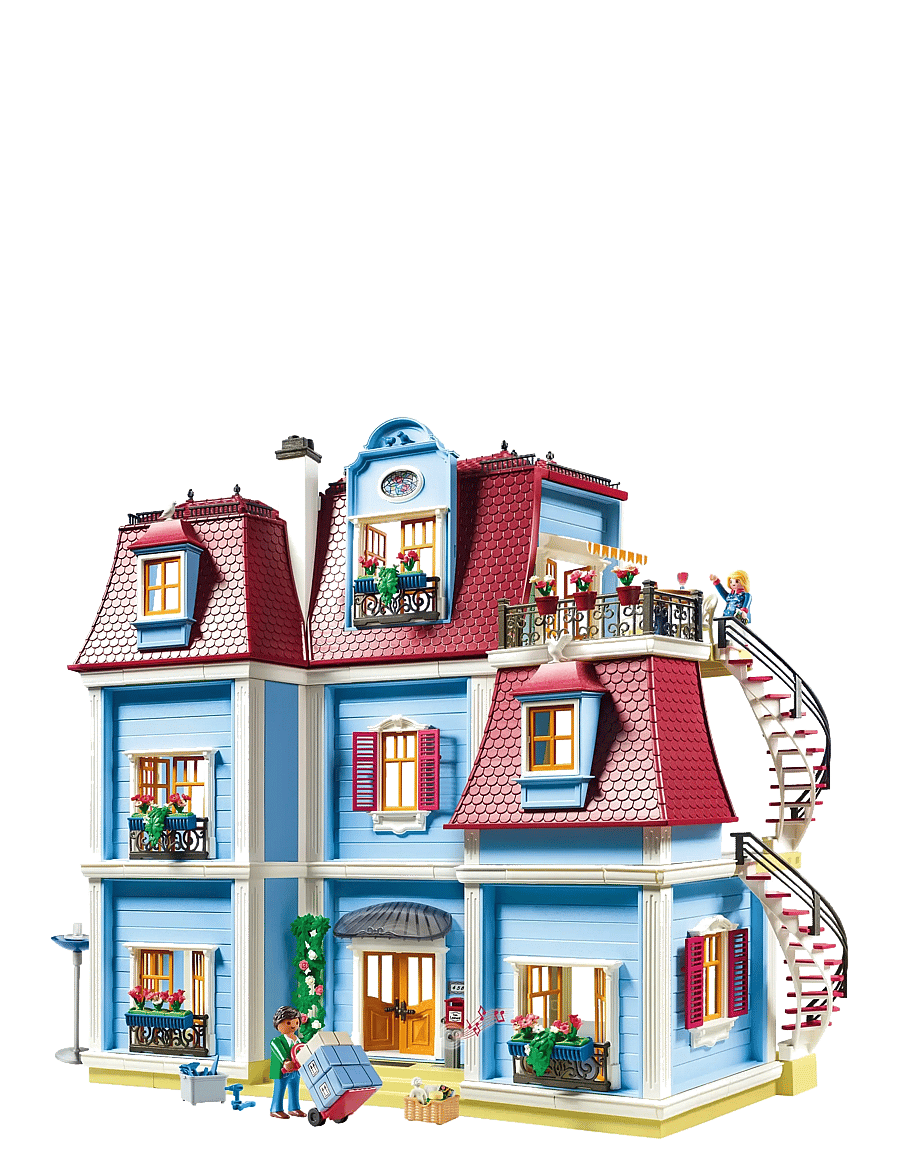 PLAYMOBIL - Large Dollhouse - playmobil dollhouse - multicolored - 4