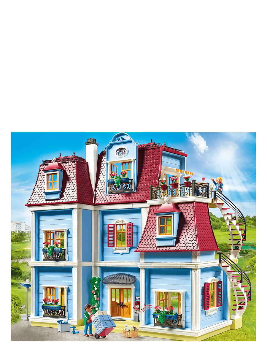 PLAYMOBIL - Large Dollhouse - playmobil dollhouse - multicolored - 5