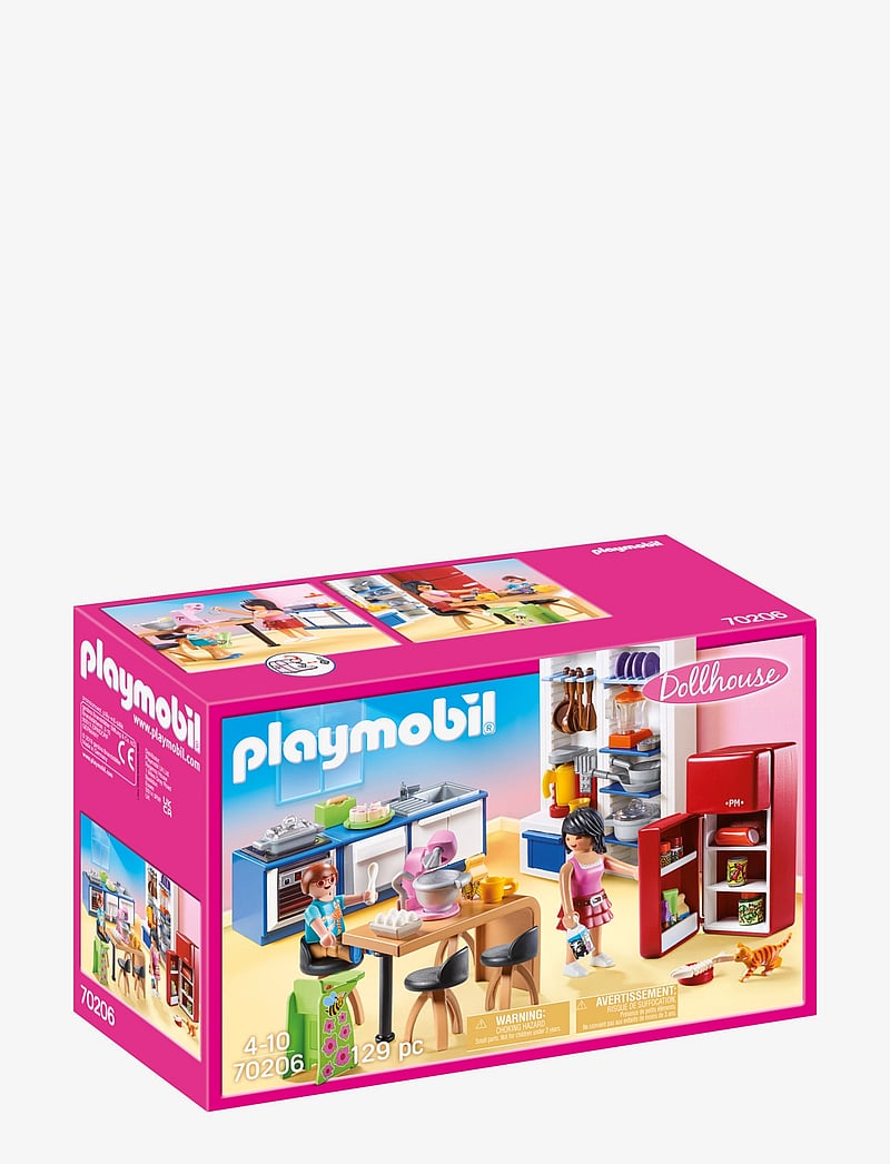 PLAYMOBIL - PLAYMOBIL Dollhouse Family Kitchen - 70206 - kingitused alla 50€ - multicolored - 2