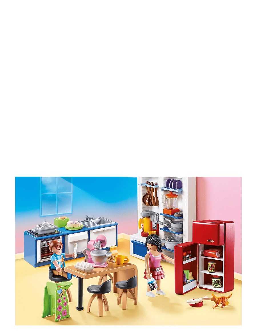 PLAYMOBIL - Family Kitchen - playmobil dollhouse - multicolored - 5