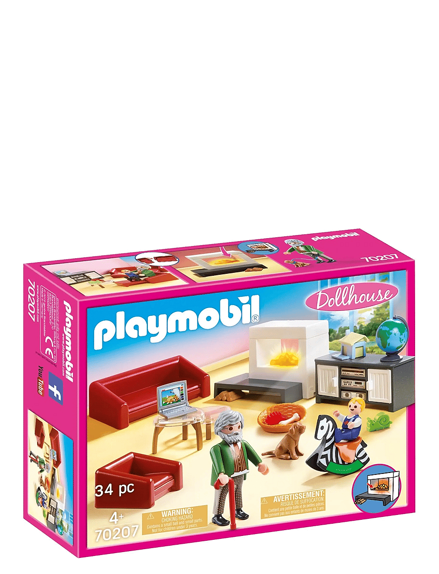 PLAYMOBIL - Comfortable Living Room - playmobil dollhouse - multicolored - 1