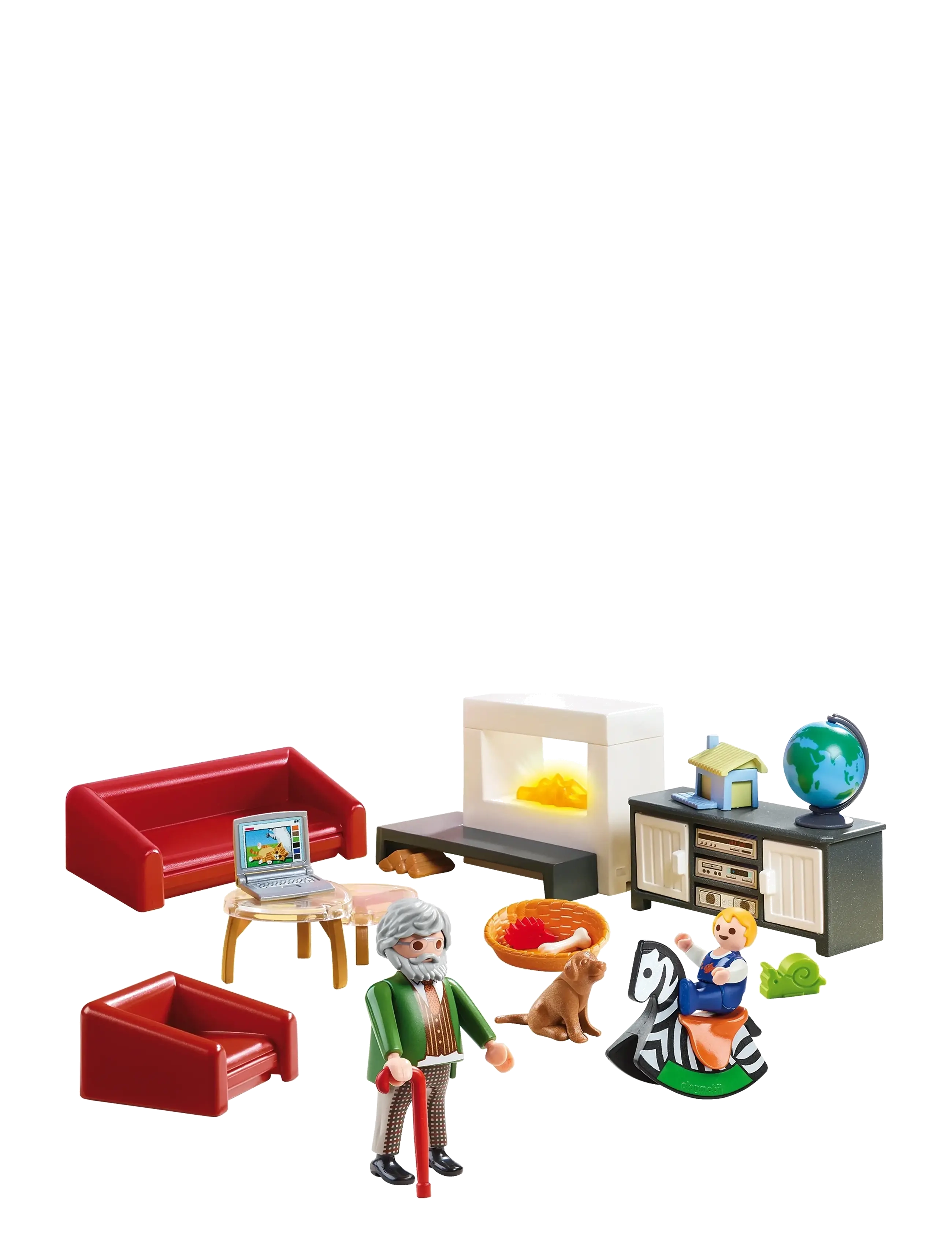 PLAYMOBIL - PLAYMOBIL Dollhouse Komfortabel stue - 70207 - playmobil dollhouse - multicolored - 4