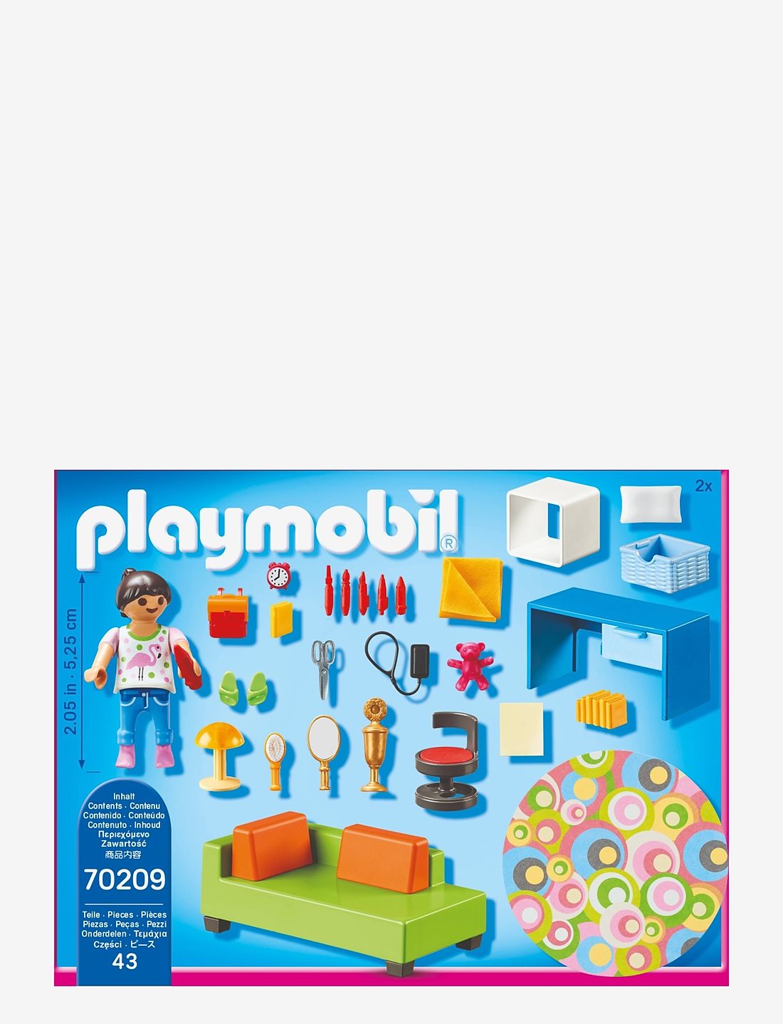 PLAYMOBIL Playmobil Dollhouse Teenagev relse 70209 Playmobil