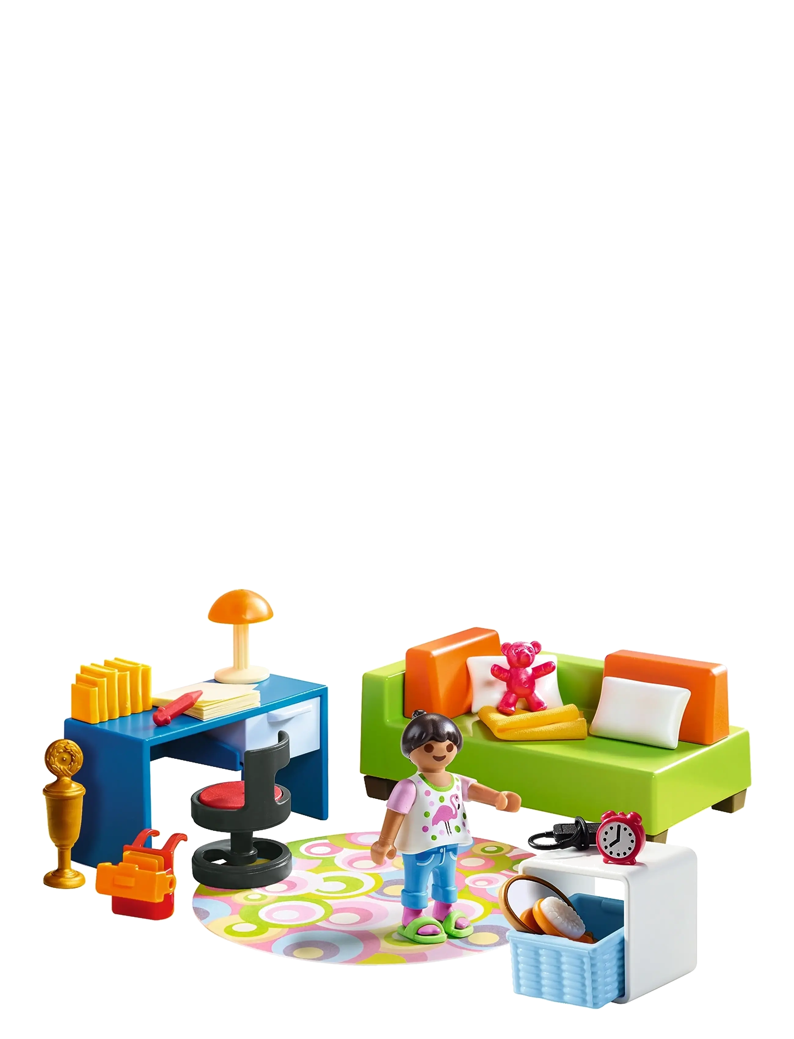 PLAYMOBIL - PLAYMOBIL Dollhouse Teenageværelse - 70209 - playmobil dollhouse - multicolored - 4