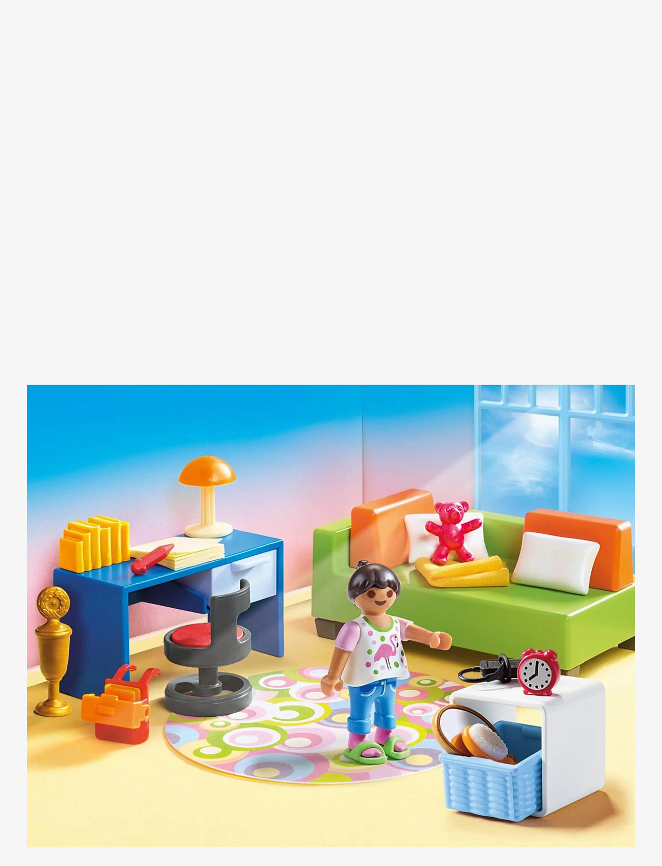 PLAYMOBIL - PLAYMOBIL Dollhouse Tonårsrum - 70209 - playmobil dollhouse - multicolored - 5