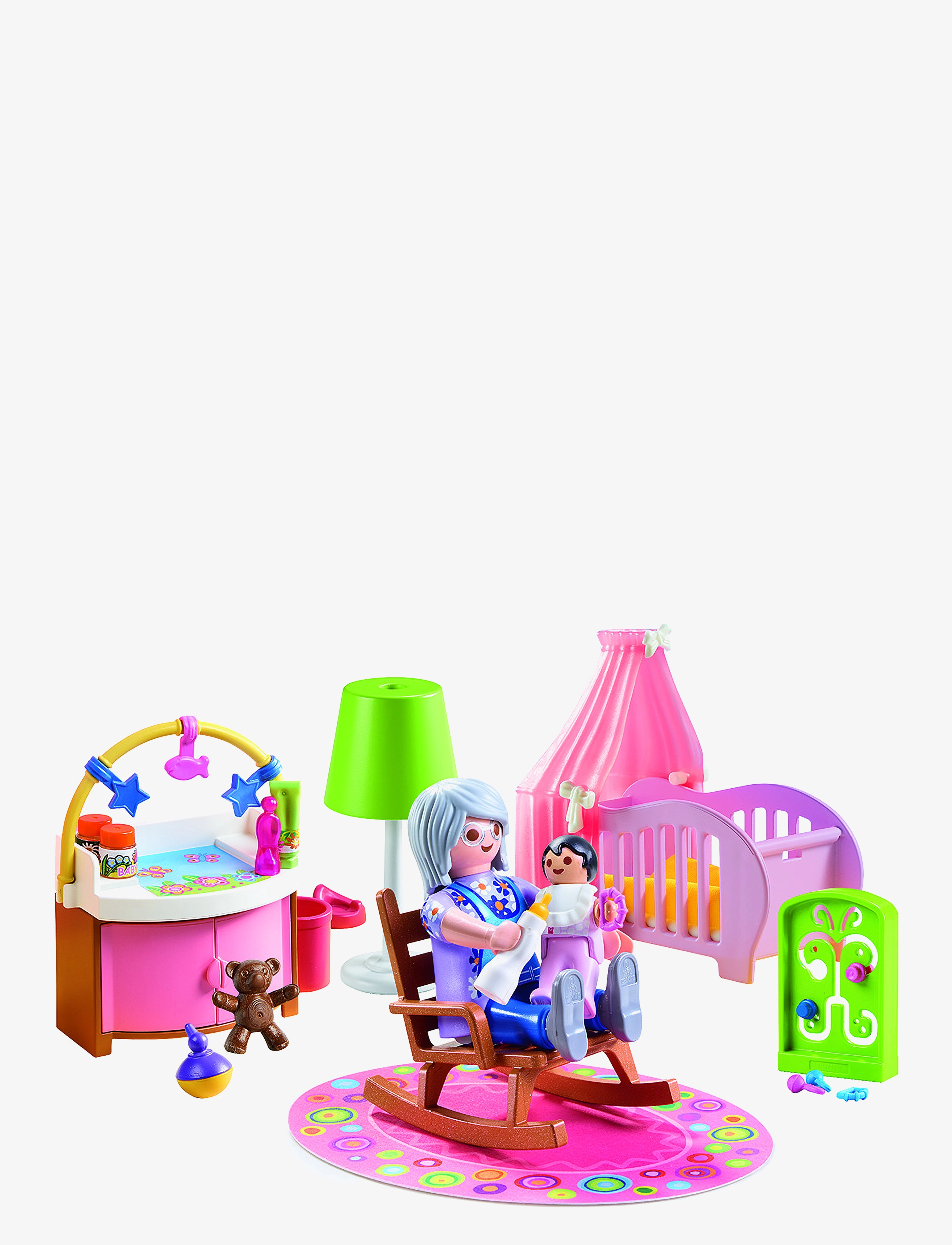 PLAYMOBIL - PLAYMOBIL Dollhouse Nursery - 70210 - playmobil dollhouse - multicolored - 1