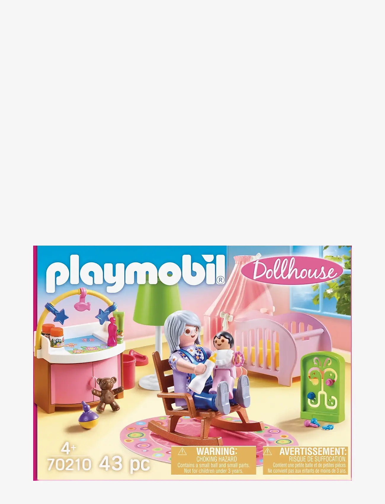 PLAYMOBIL - PLAYMOBIL Dollhouse Babyværelse - 70210 - playmobil dollhouse - multicolored - 3