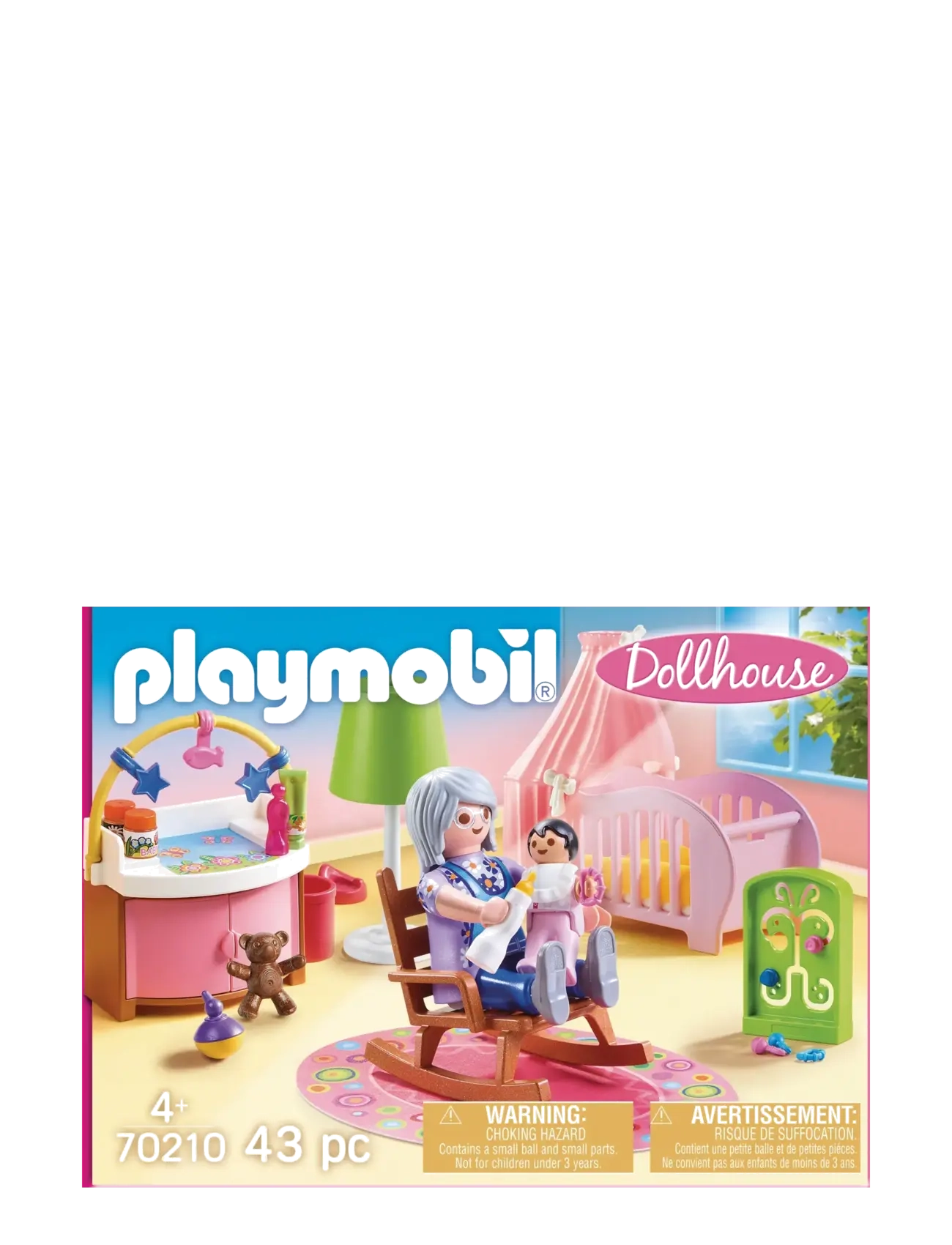 PLAYMOBIL - PLAYMOBIL Dollhouse Nursery - 70210 - playmobil dollhouse - multicolored - 3