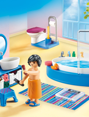 PLAYMOBIL - PLAYMOBIL Dollhouse Bathroom with Tub - 70211 - lowest prices - multicolored - 2