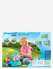 PLAYMOBIL - PLAYMOBIL 1.2.3 Aqua Water Wheel Carousel - 70268 - playmobil 1.2.3 - multicolored - 2