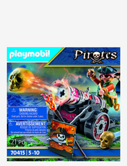 PLAYMOBIL - PLAYMOBIL Pirates Pirate with Cannon - 70415 - laveste priser - multicolored - 4