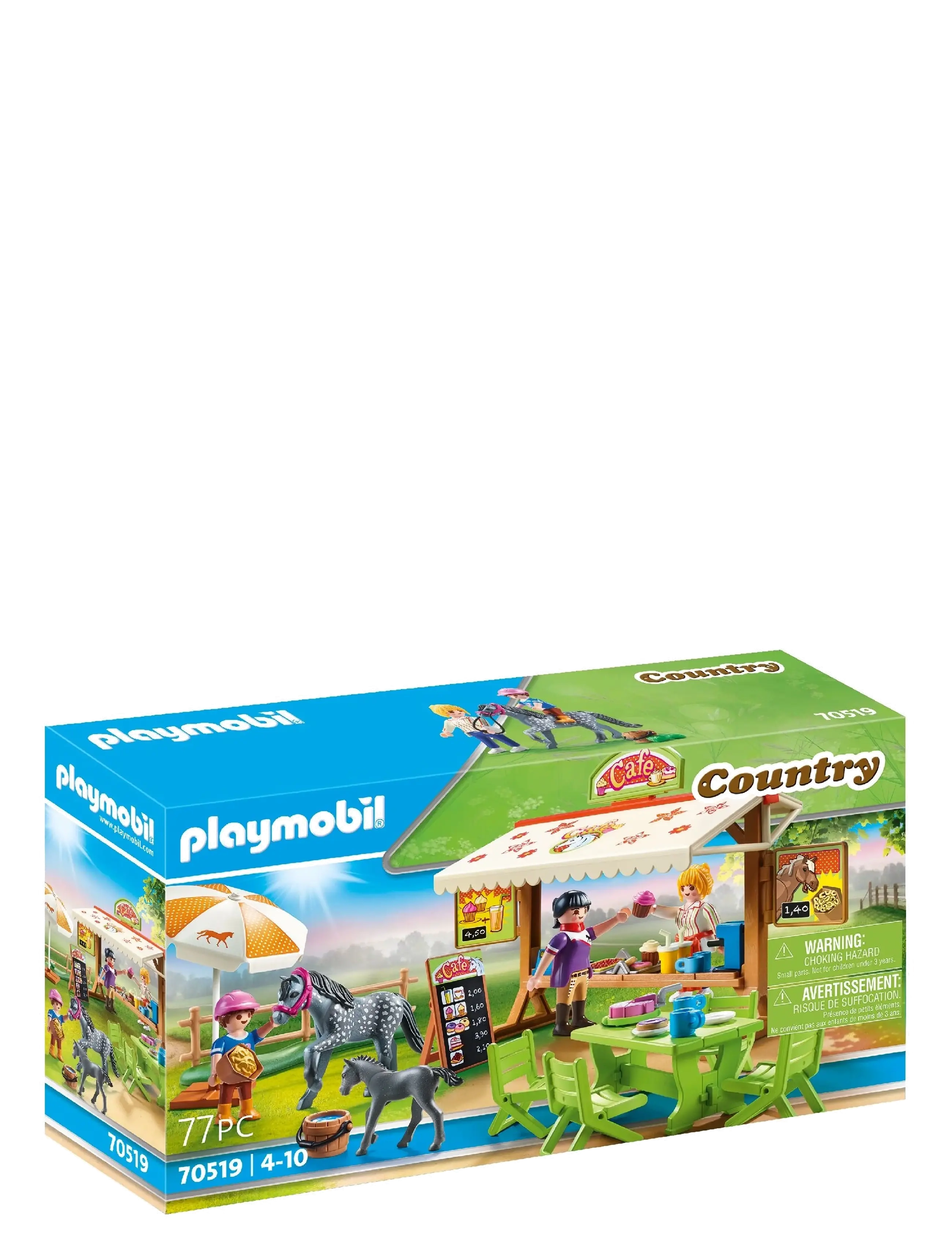 PLAYMOBIL Country Pony Café - 70519 - MULTICOLORED