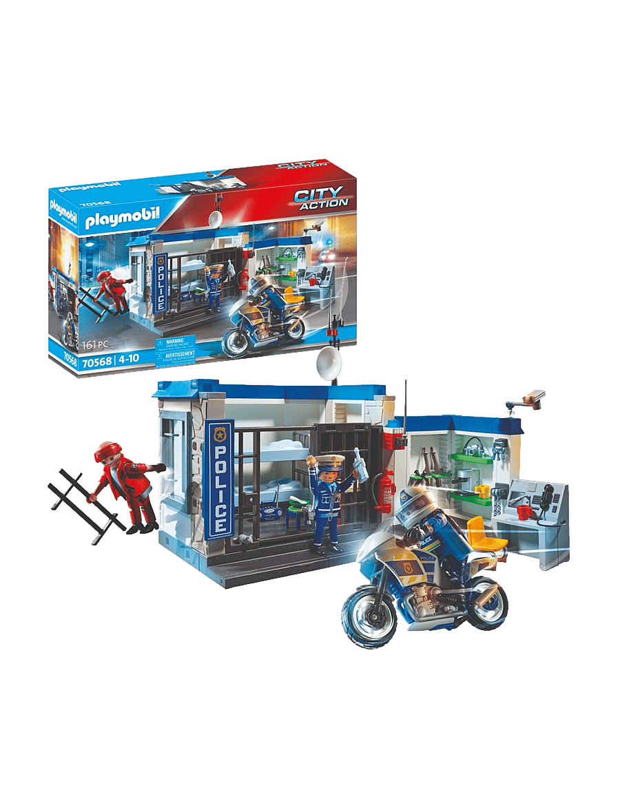 PLAYMOBIL - PLAYMOBIL City Action Prison Escape - 70568 - multicolored - 0