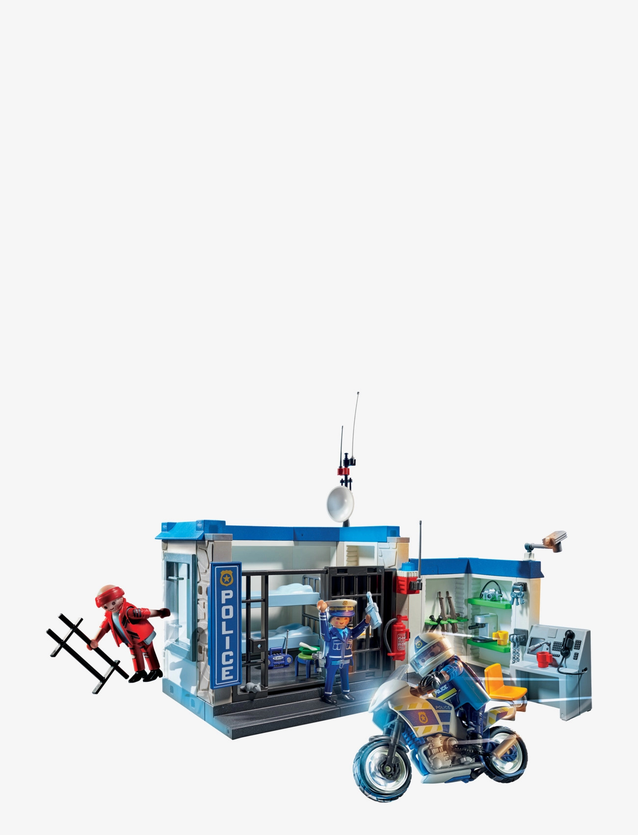 PLAYMOBIL - PLAYMOBIL Politi: Flugt fra fængslet - 70568 - multicolored - 1
