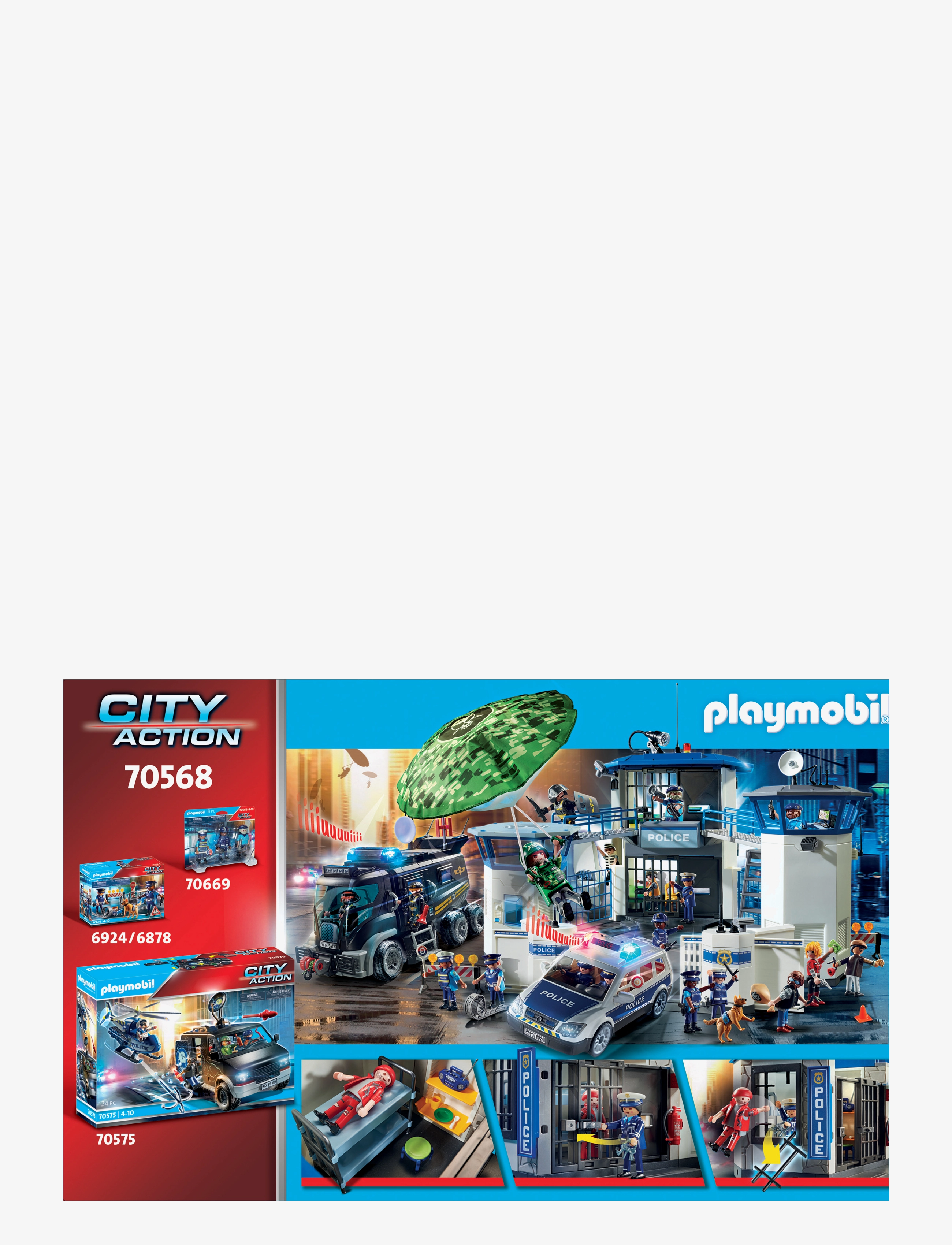 PLAYMOBIL - PLAYMOBIL Politi: Flugt fra fængslet - 70568 - multicolored - 3