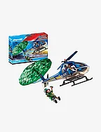 PLAYMOBIL City Action Police Parachute Search - 70569 - MULTICOLORED