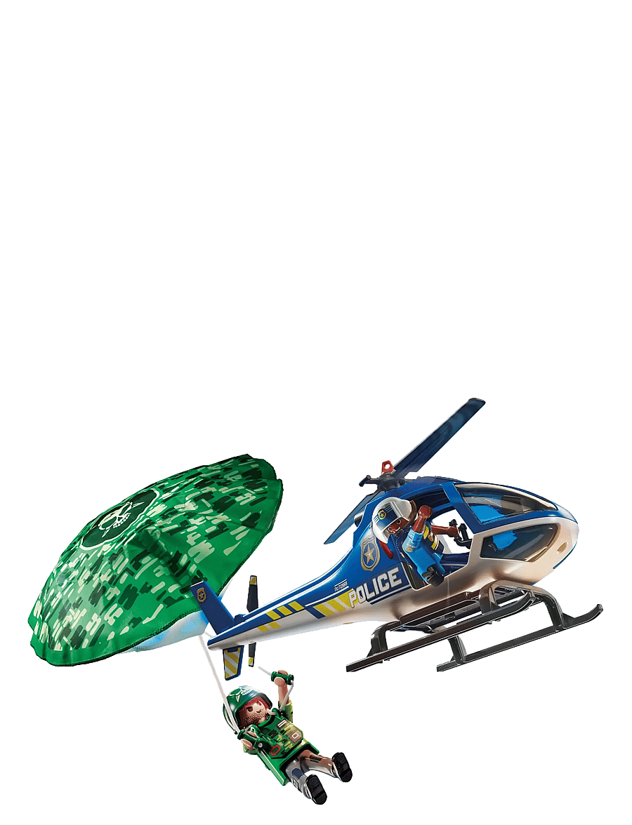 PLAYMOBIL - PLAYMOBIL City Action Police Parachute Search - 70569 - playmobil city action - multicolored - 3
