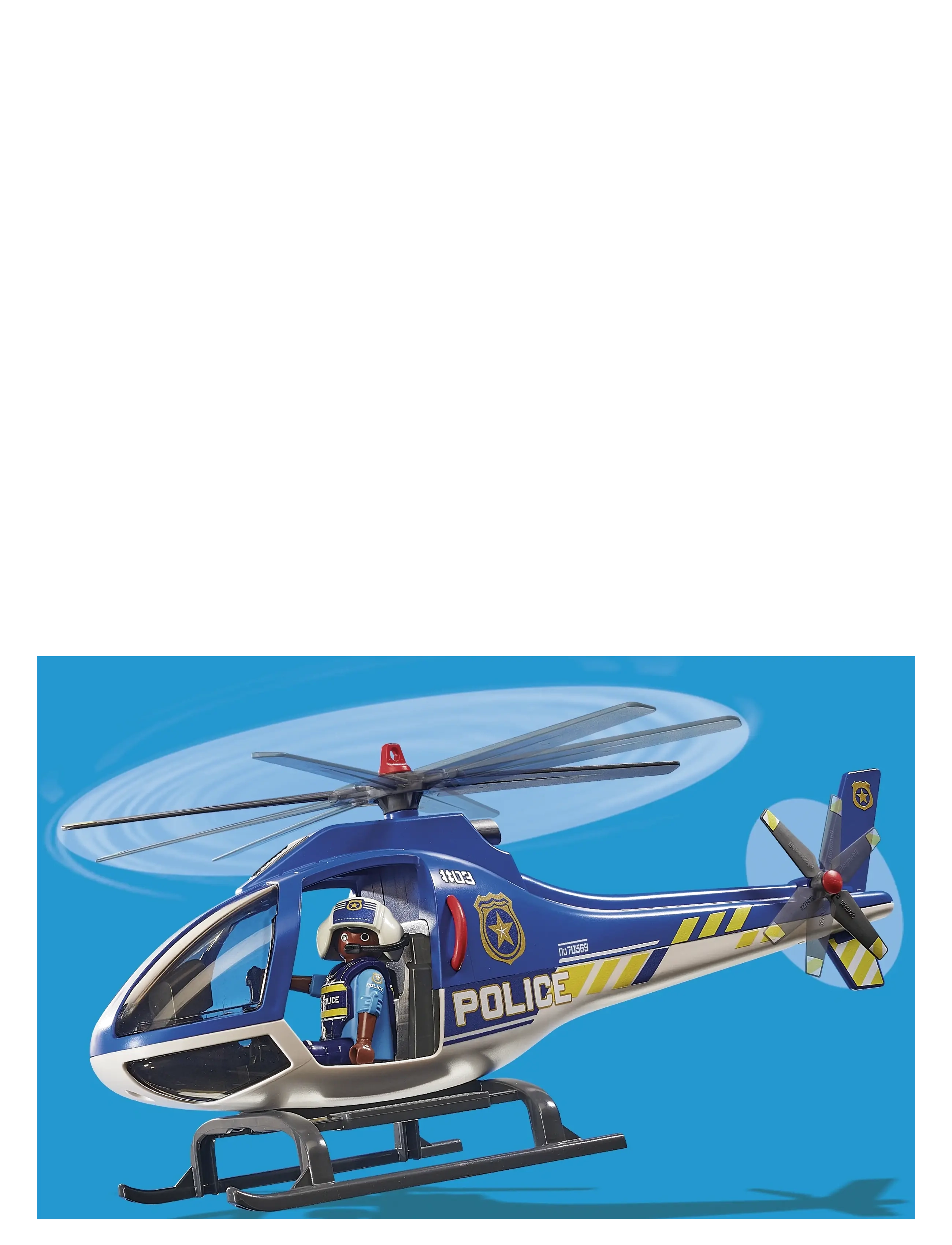 PLAYMOBIL - PLAYMOBIL City Action Police Parachute Search - 70569 - playmobil city action - multicolored - 4