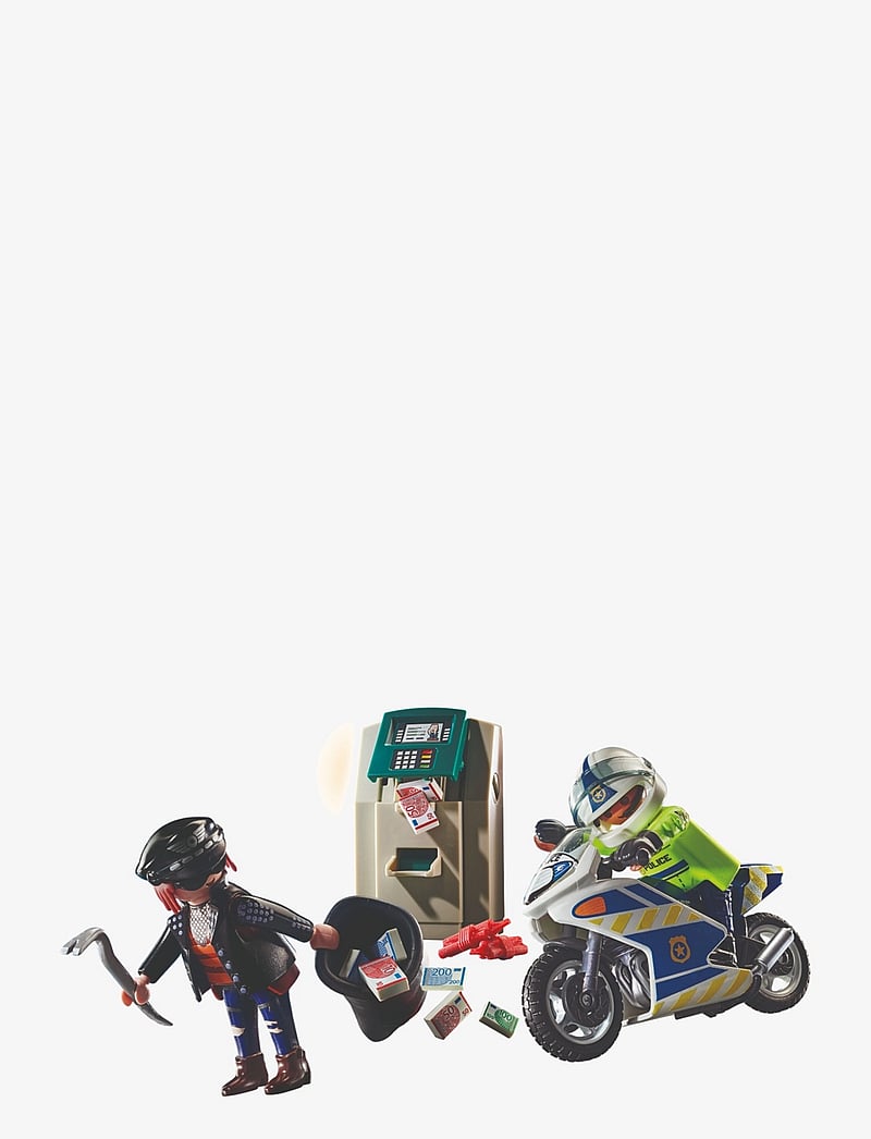 PLAYMOBIL - PLAYMOBIL City Action Bank Robber Chase - 70572 - playmobil city action - multicolored - 1