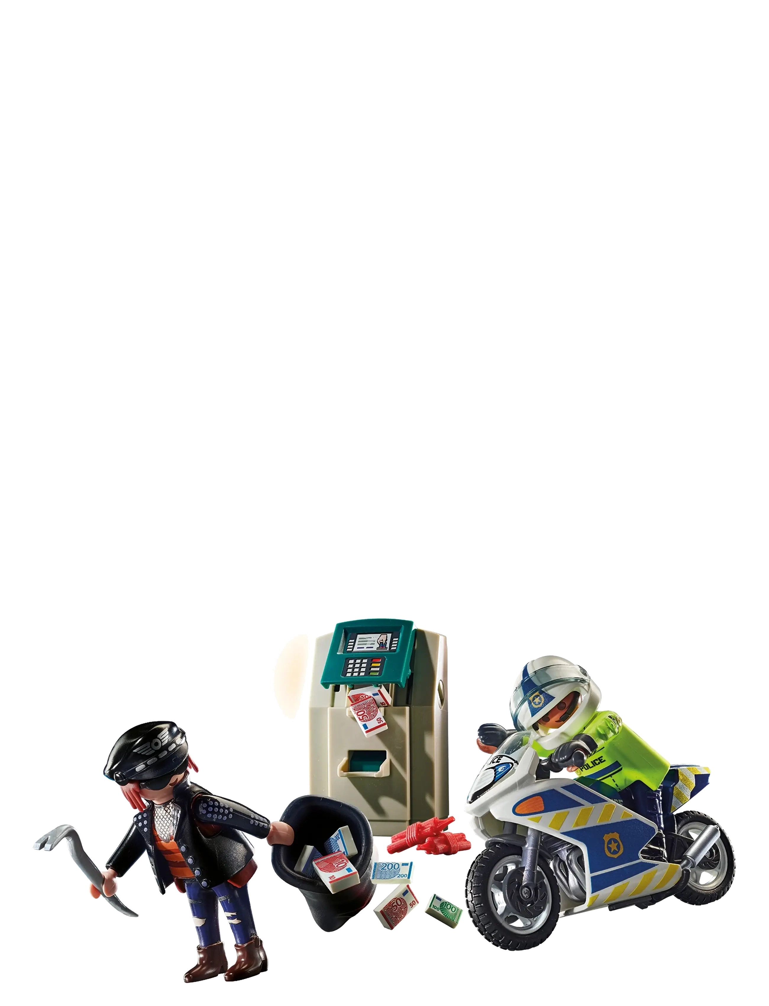 PLAYMOBIL - Bank Robber Chase - playmobil city action - multicolored - 3