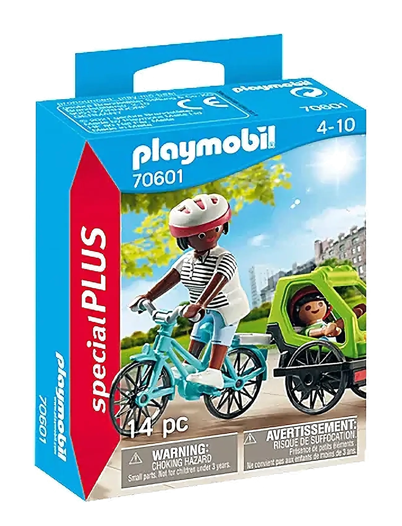 PLAYMOBIL Cykeludflugt Patterned - One Size - Kinder