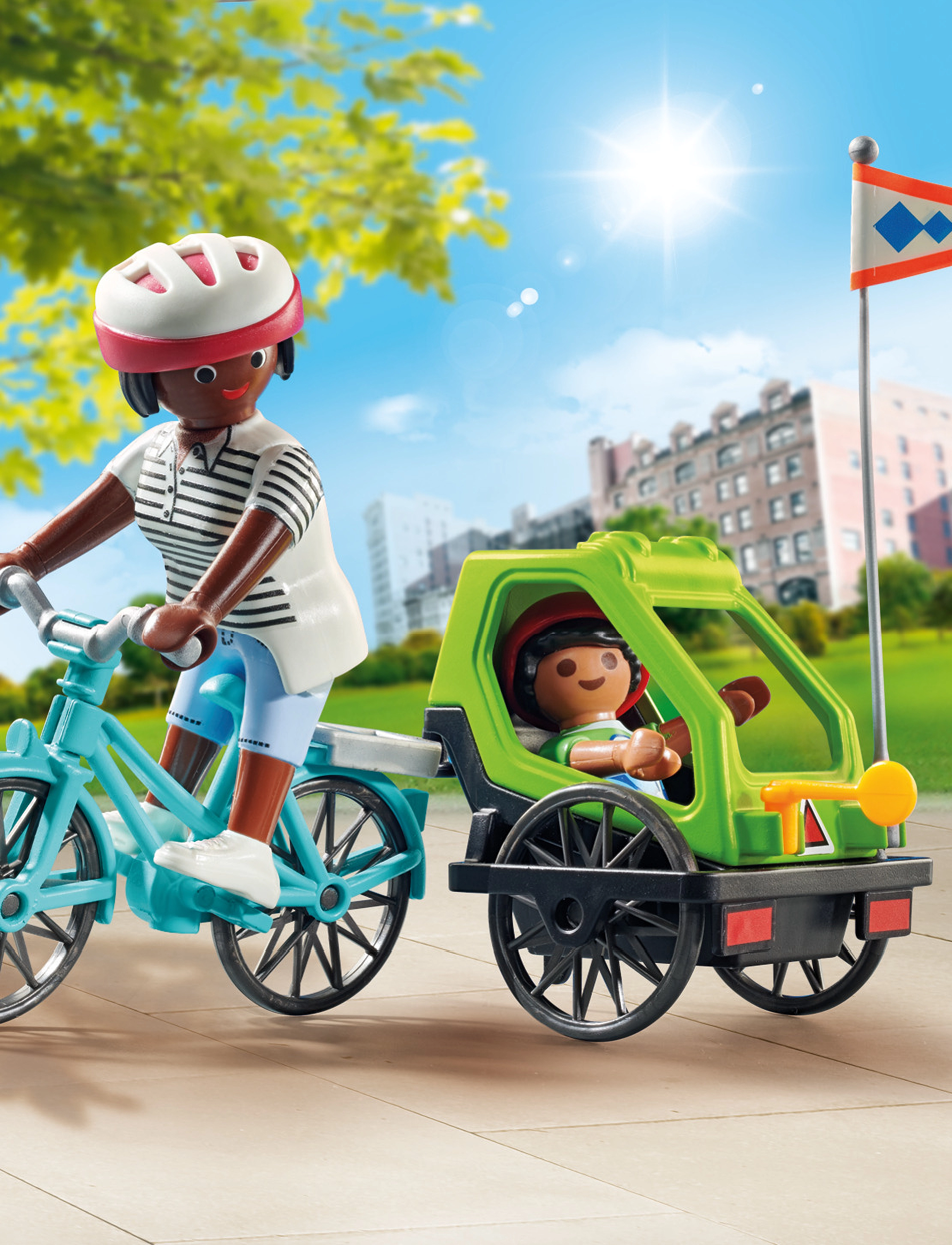 PLAYMOBIL Cykeludflugt, Børn, Playmobil Special Plus, Multi/mønstret, Str: ONE SIZE