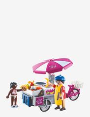 PLAYMOBIL - PLAYMOBIL Family Fun Crêpe Cart - 70614 - playmobil family fun - multicolored - 2