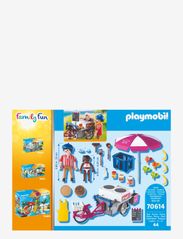 PLAYMOBIL - PLAYMOBIL Family Fun Crêpe Cart - 70614 - playmobil family fun - multicolored - 4