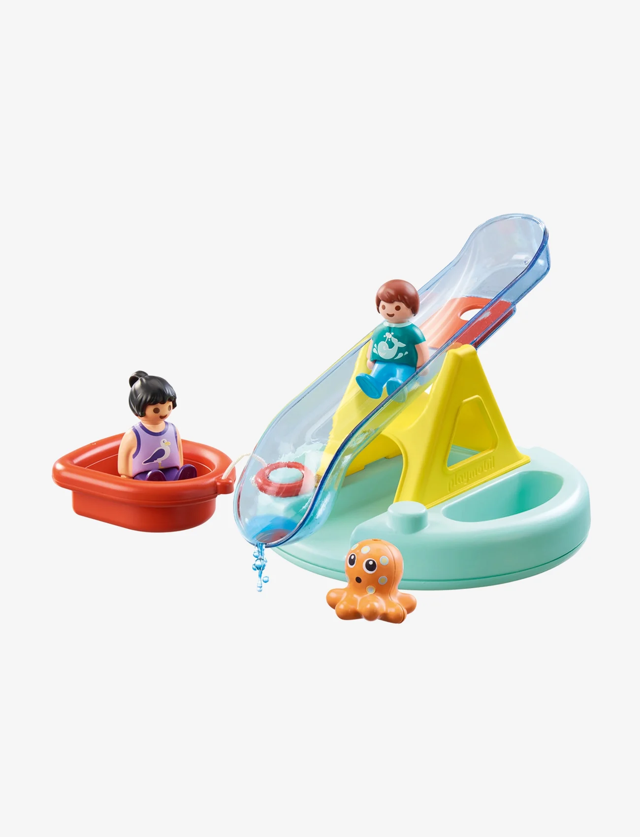 PLAYMOBIL - PLAYMOBIL 1.2.3 Aqua Water Seesaw with Boat - 70635 - playmobil 1.2.3 - multicolored - 1