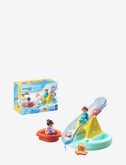 PLAYMOBIL 1.2.3 Aqua Water Seesaw with Boat - 70635 - MULTICOLORED