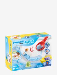 PLAYMOBIL - PLAYMOBIL 1.2.3 Aqua Water Slide with Sea Animals - 70637 - playmobil 1.2.3 - multicolored - 5