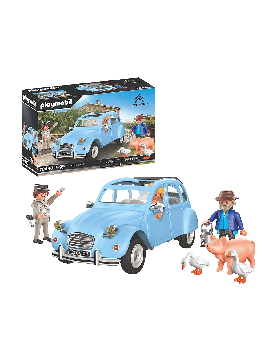 PLAYMOBIL - PLAYMOBIL Classic Cars Citroën 2CV - 70640 - playmobil cars - multicolored - 0