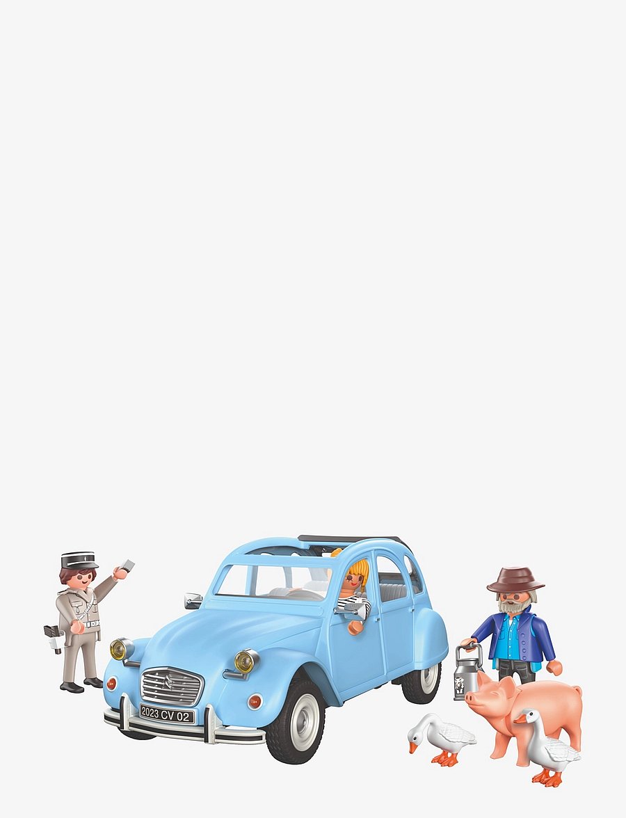 PLAYMOBIL - PLAYMOBIL Classic Cars Citroën 2CV - 70640 - playmobil cars - multicolored - 2