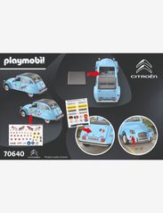 PLAYMOBIL - PLAYMOBIL Classic Cars Citroën 2CV - 70640 - fødselsdagsgaver - multicolored - 4