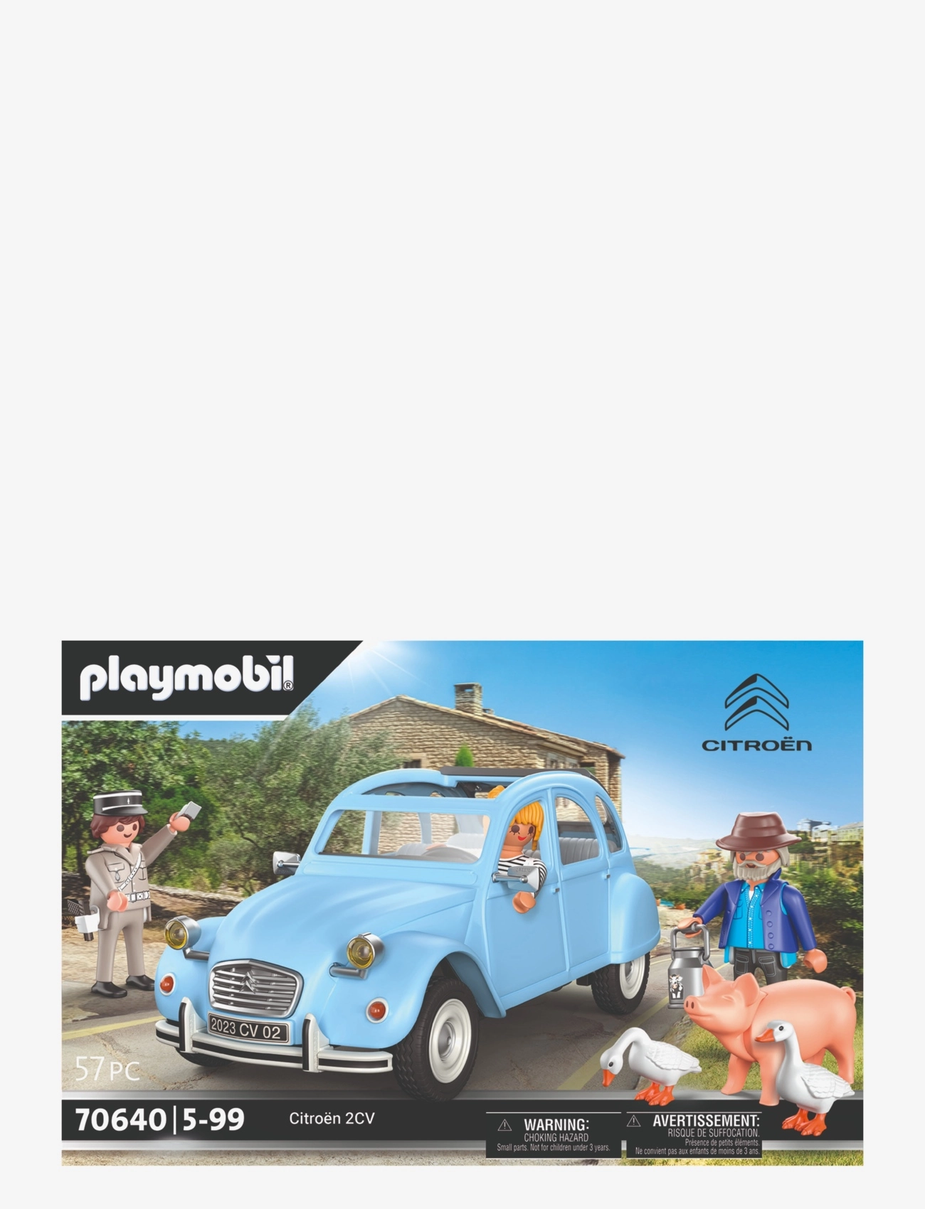 PLAYMOBIL - PLAYMOBIL Classic Cars Citroën 2CV - 70640 - playmobil cars - multicolored - 4