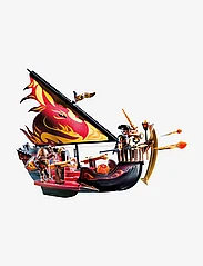 PLAYMOBIL - PLAYMOBIL Novelmore Burnham Raiders Fire Ship - 70641 - playmobil novelmore - multicolored - 1