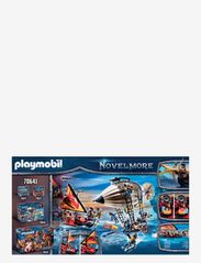 PLAYMOBIL - PLAYMOBIL Novelmore Burnham Raiders Fire Ship - 70641 - playmobil novelmore - multicolored - 3