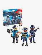 PLAYMOBIL City Action Police Figure Set - 70669 - MULTICOLORED