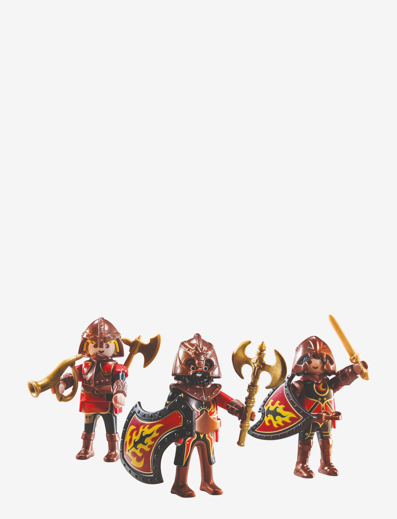 PLAYMOBIL - PLAYMOBIL Novelmore 3er sæt Burnham Raiders - 70672 - playmobil novelmore - multicolored - 1