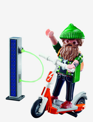 PLAYMOBIL - PLAYMOBIL Special Plus Hipster med el-scooter - 70873 - playmobil special plus - multicolored - 2