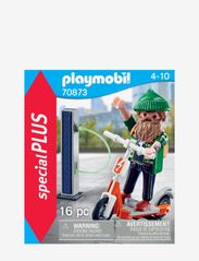 PLAYMOBIL - PLAYMOBIL Special Plus Hipster med el-scooter - 70873 - playmobil special plus - multicolored - 4