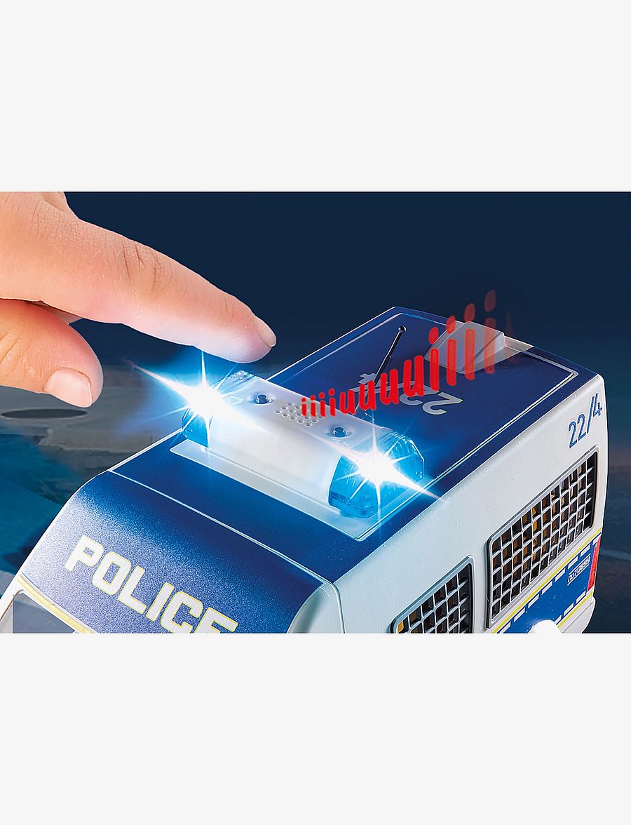 PLAYMOBIL - PLAYMOBIL City Action Police Van with Lights and Sound - 70899 - multicolored - 3