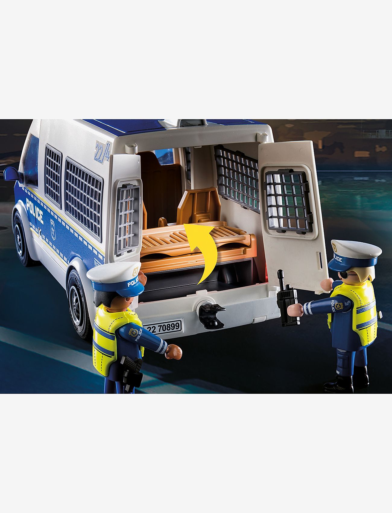 PLAYMOBIL Playmobil City Action Police Van With Lights And Sound