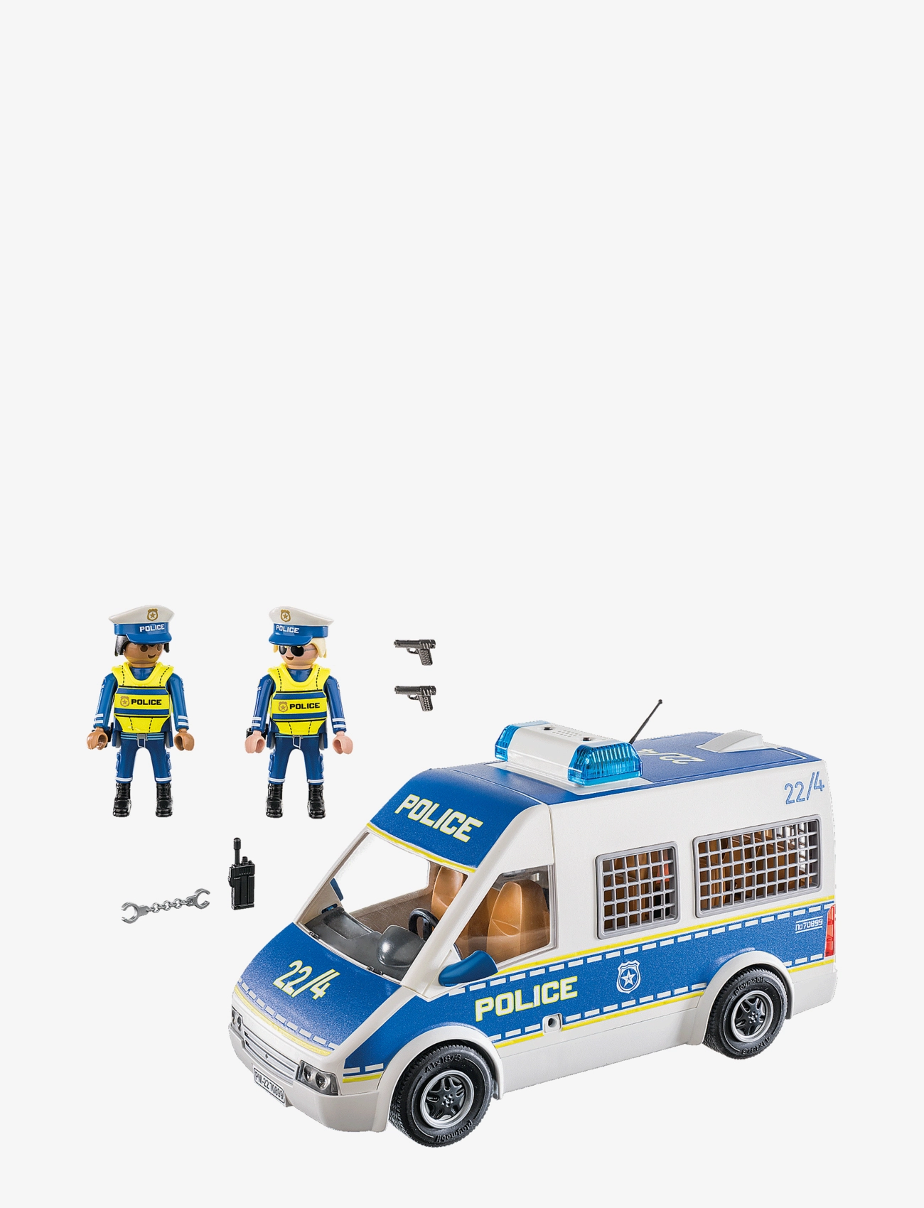 PLAYMOBIL - PLAYMOBIL City Action Police Van with Lights and Sound - 70899 - multicolored - 5