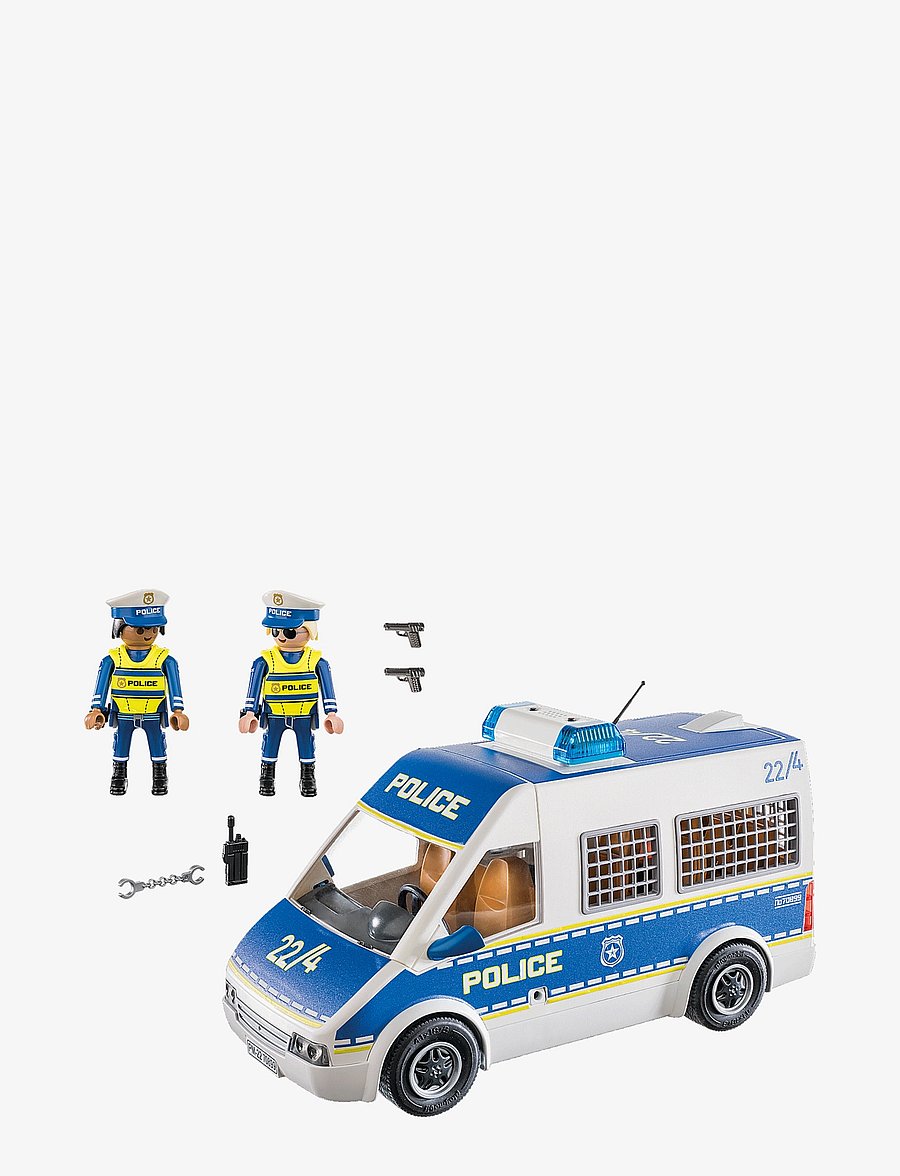 PLAYMOBIL - PLAYMOBIL City Action Police Van with Lights and Sound - 70899 - multicolored - 5