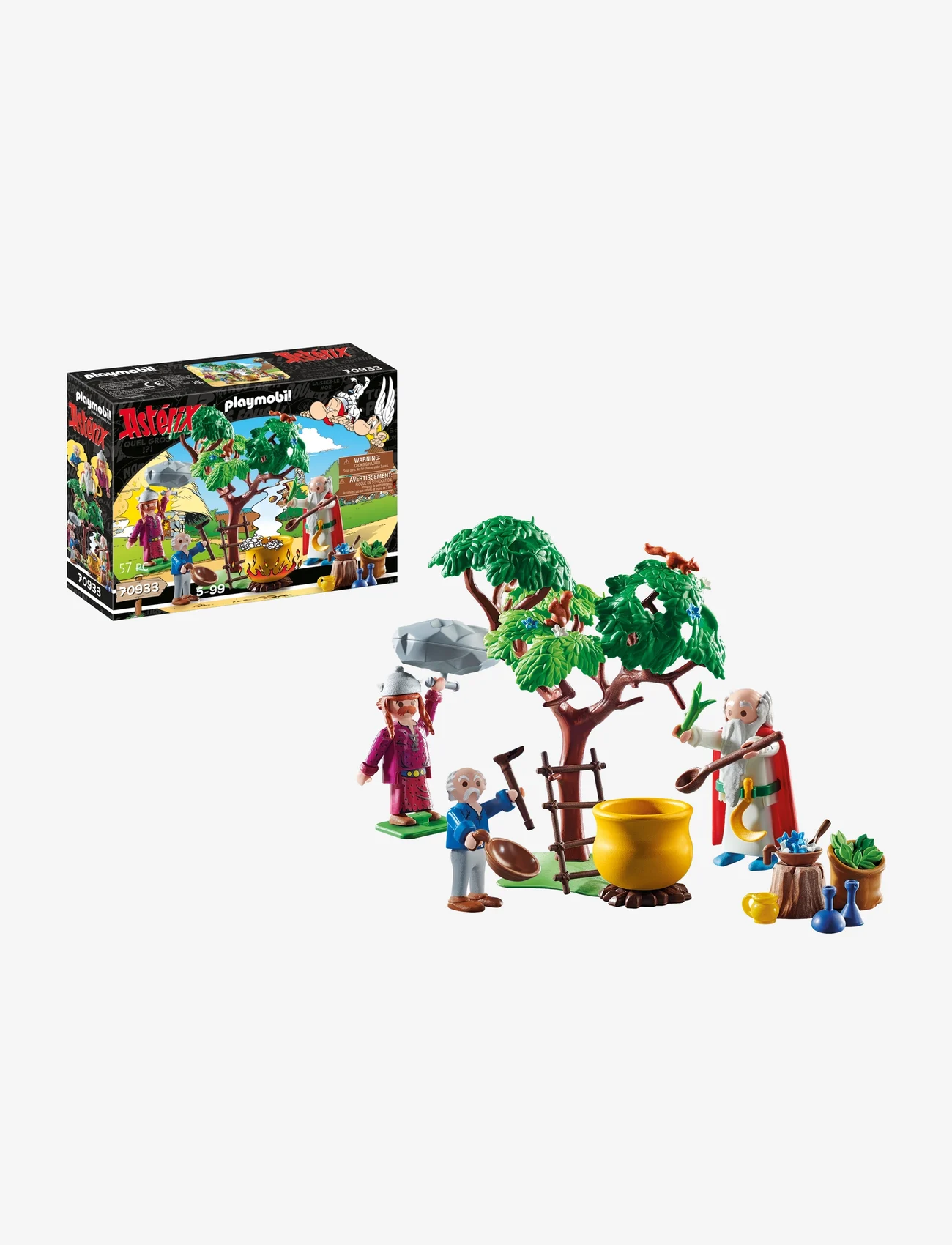 PLAYMOBIL - PLAYMOBIL Asterix: Miraculix med trylledrik  - 70933 - laveste priser - multicolored - 0