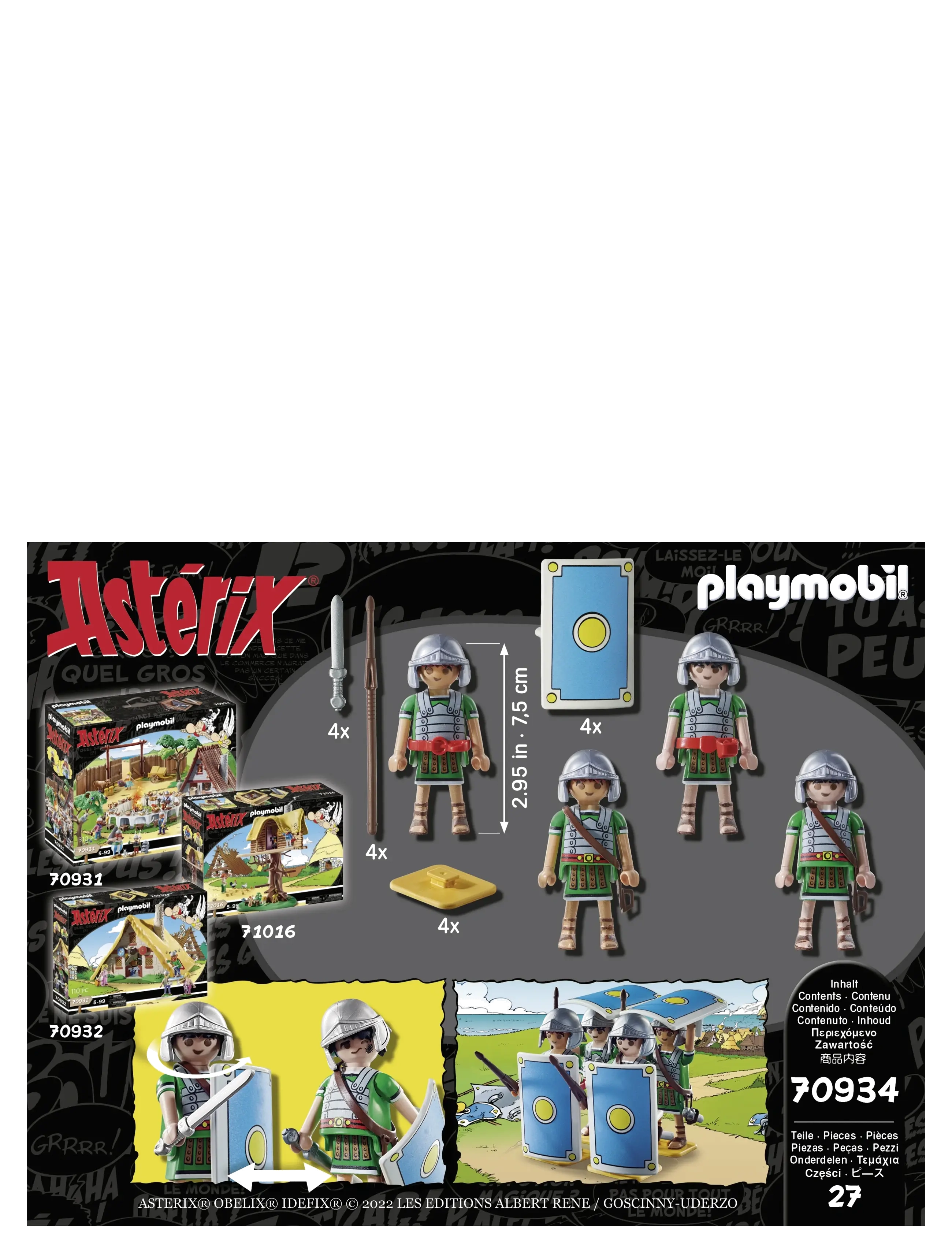 PLAYMOBIL - PLAYMOBIL Astérix : Roman troop - 70934 - multicolored - 3