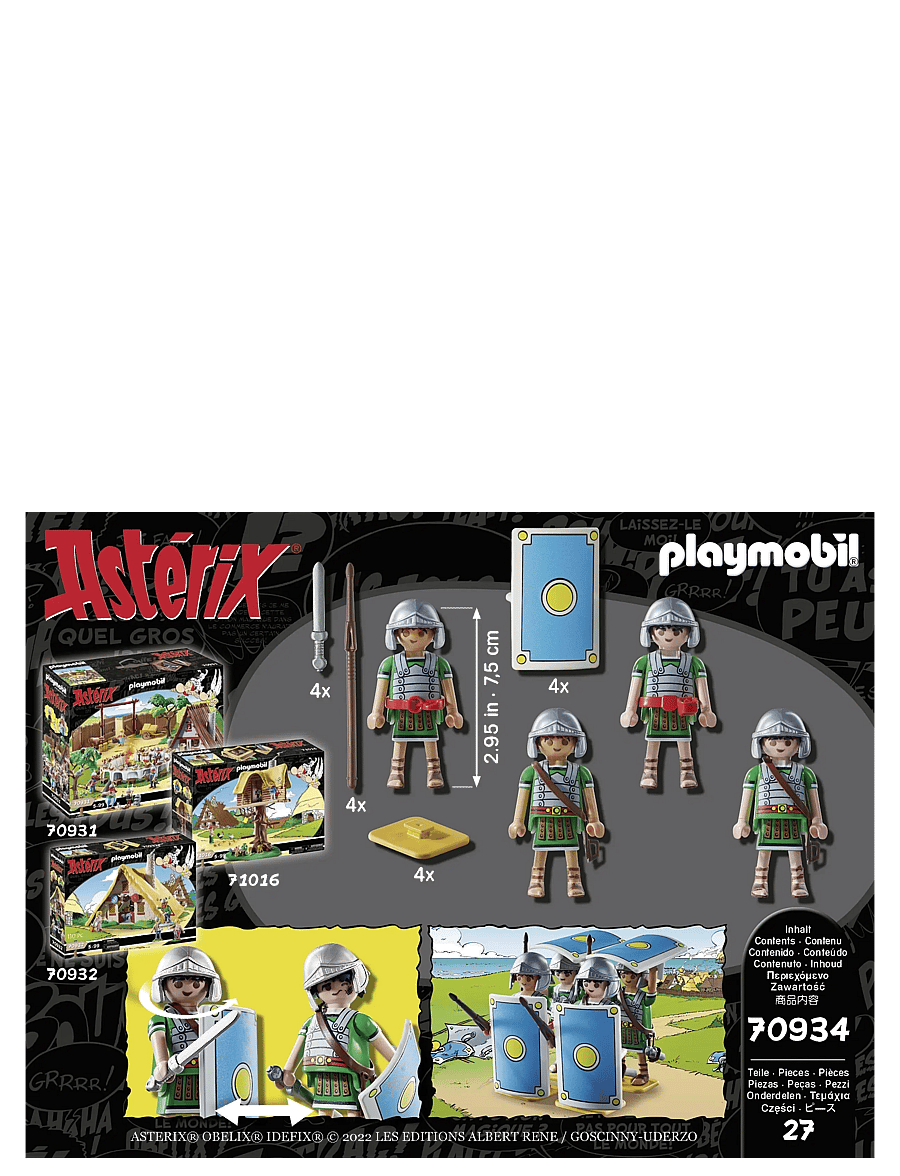 PLAYMOBIL - PLAYMOBIL Astérix : Roman troop - 70934 - multicolored - 3